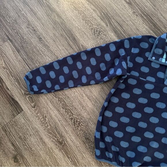 Patagonia Women's Lightweight Polka Dot Synchilla Snap-T Pullover - Picture 2 of 6